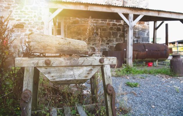 The smoker at Potterland Farm