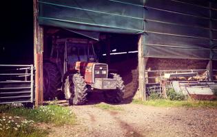 Tractor at Potterland Farm