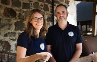 Karen and James Baird of Potterland Farm